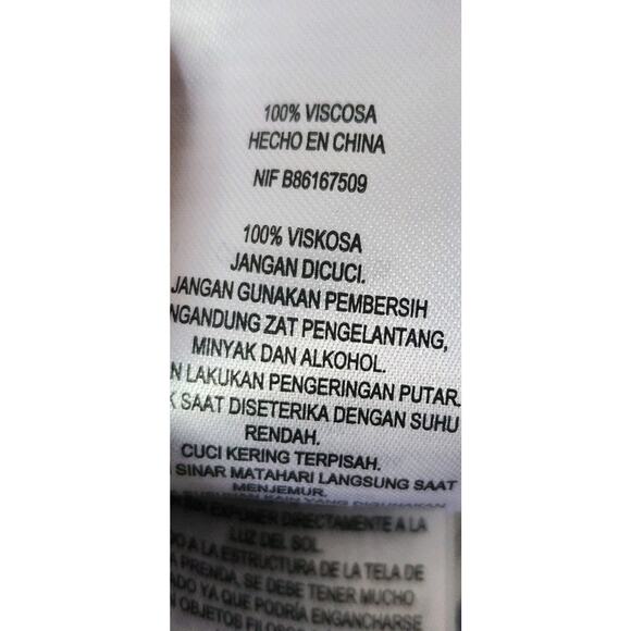 TED BAKER NUURAS BLOUSE HIGH NECK ZEBRA STRIPE IVORY & NAVY BLUE SIZE 1 - Picture 7 of 7